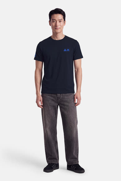 T-shirt à manches courtes - bleu