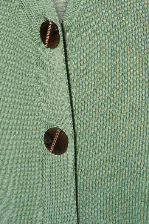 Gilet vert - TERRE BLEUE