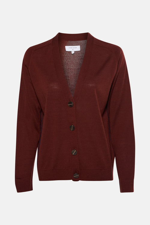 Gilet bruin - TERRE BLEUE