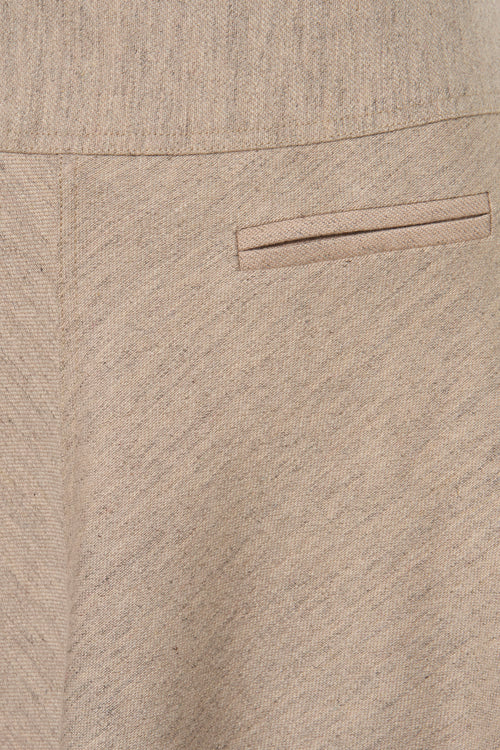 Jupe longue - beige