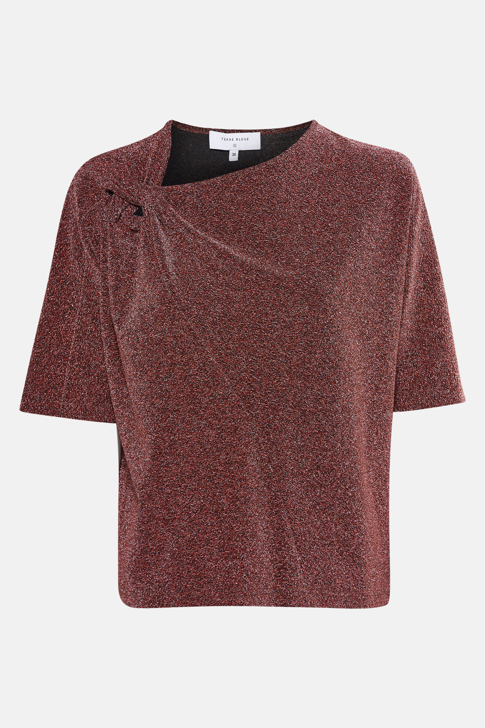 T-shirt met korte mouwen - bruin