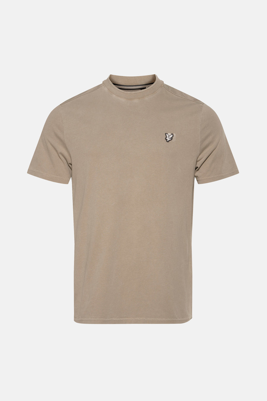 Lyle & Scott korte mouw-shirt-shirt-shirt-shirt-shirt met met logodd logo op de borst.
