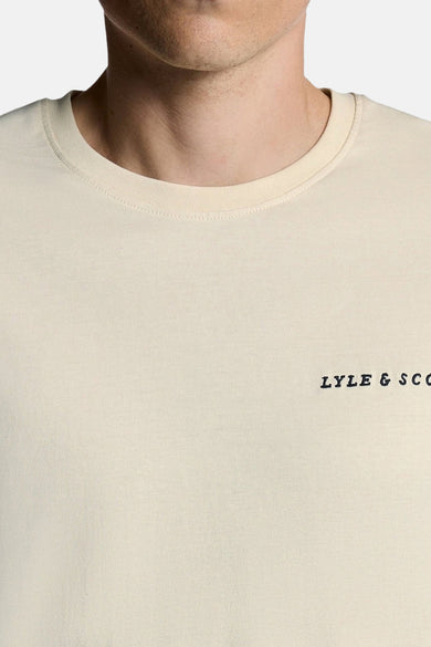 T-shirt met korte mouwen - beige