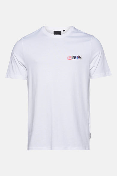 T-shirt met korte mouwen - wit