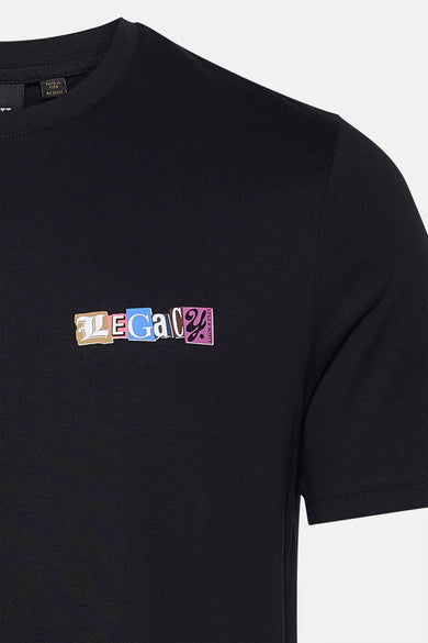 T-shirt met korte mouwen - zwart