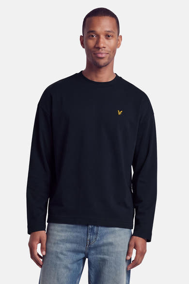 T-shirt met lange mouwen - blauw