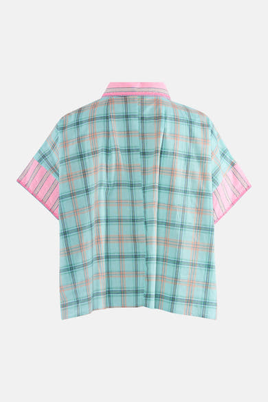 Blouse à manches courtes - multicolore