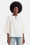 Blouse met lange mouwen - Wit