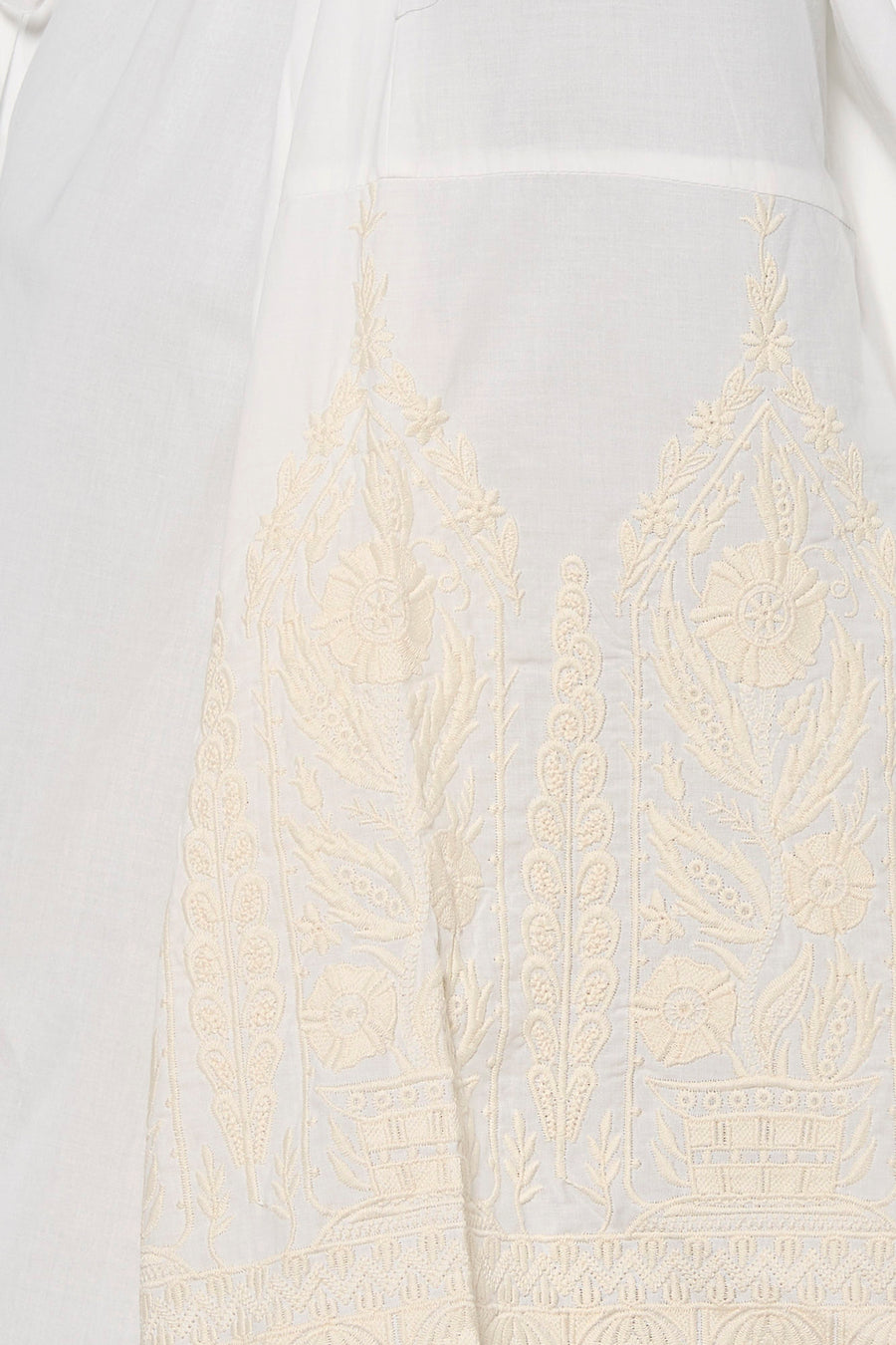 Blouse à manches longues - Blanc