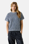 Trui met ronde hals blauw - GARCIA