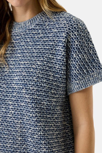 Trui met ronde hals blauw - GARCIA