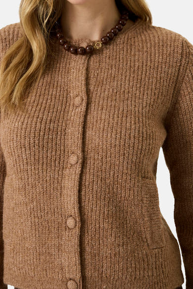 Cardigan cognac - GARCIA