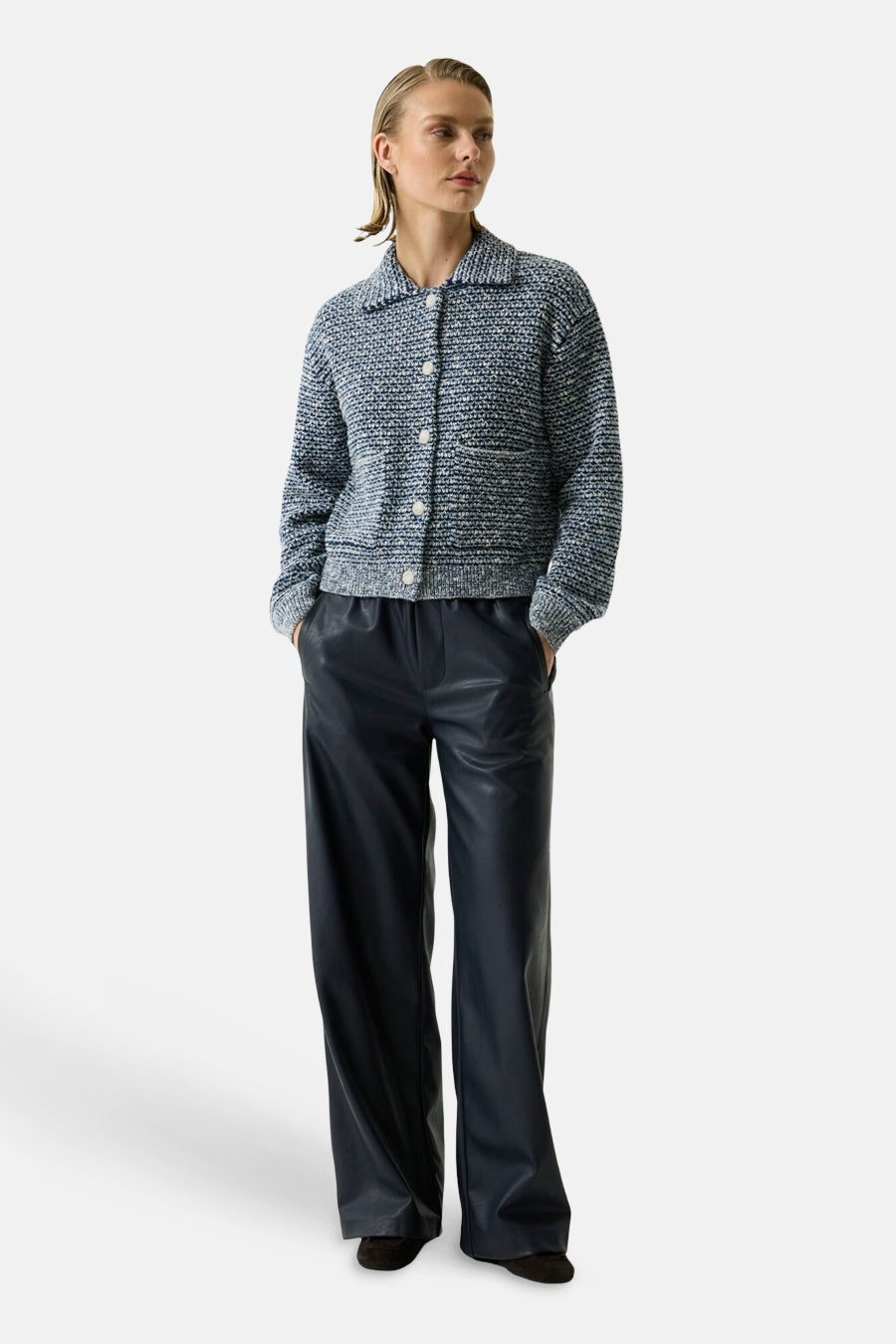Cardigan bleu - GARCIA