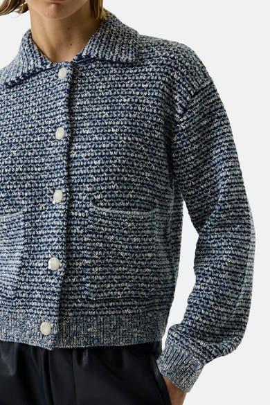 Cardigan bleu - GARCIA