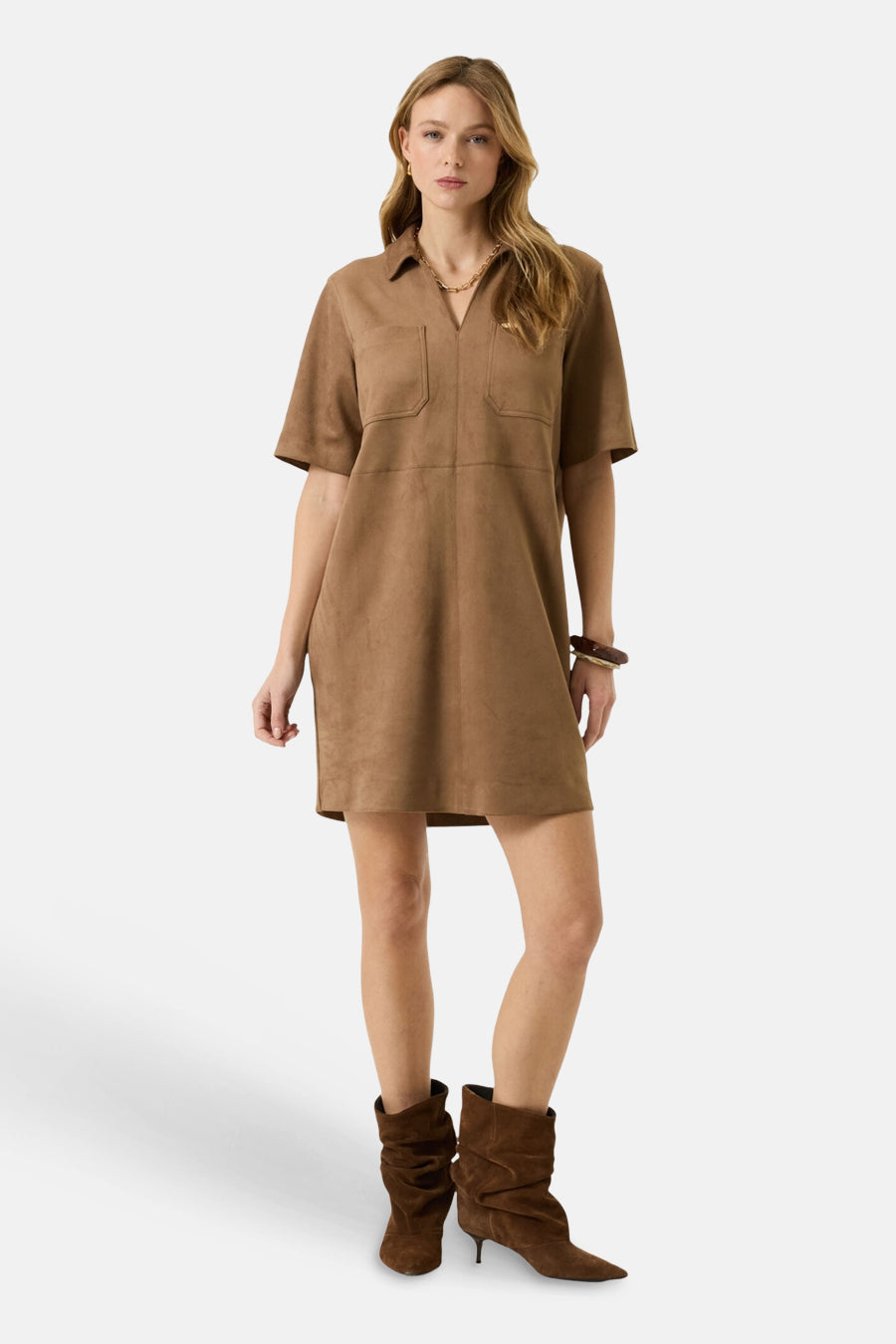 Kleedje taupe - GARCIA