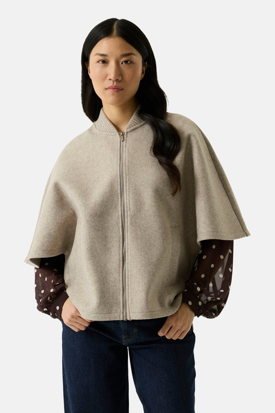 Poncho beige - GARCIA