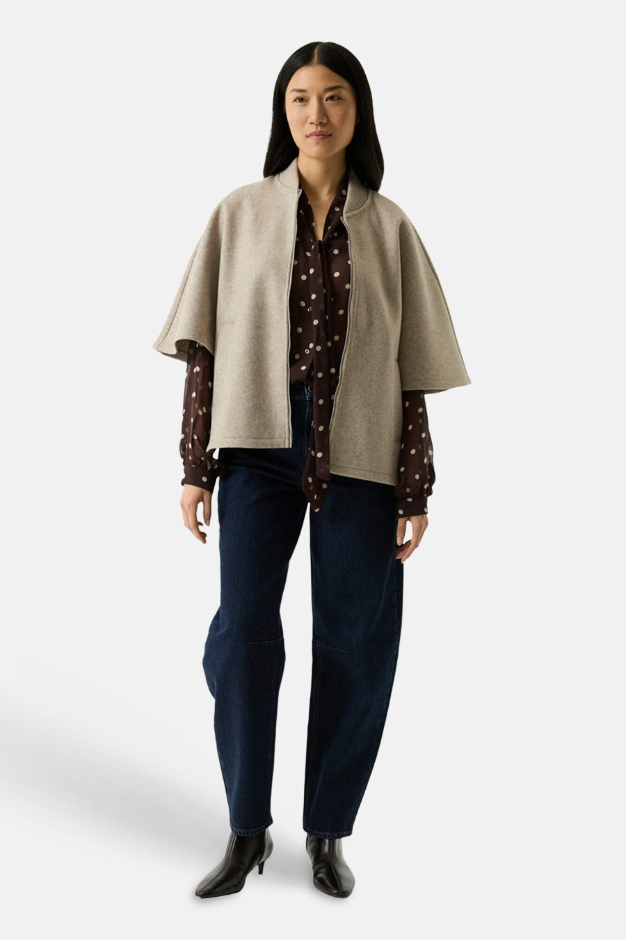 Poncho beige - GARCIA