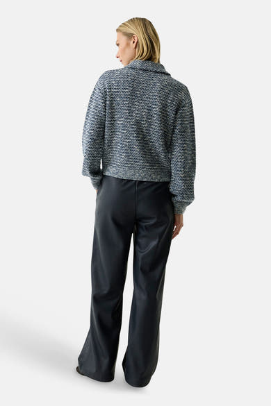Dames sb seizoensbroek elastic bleu - GARCIA