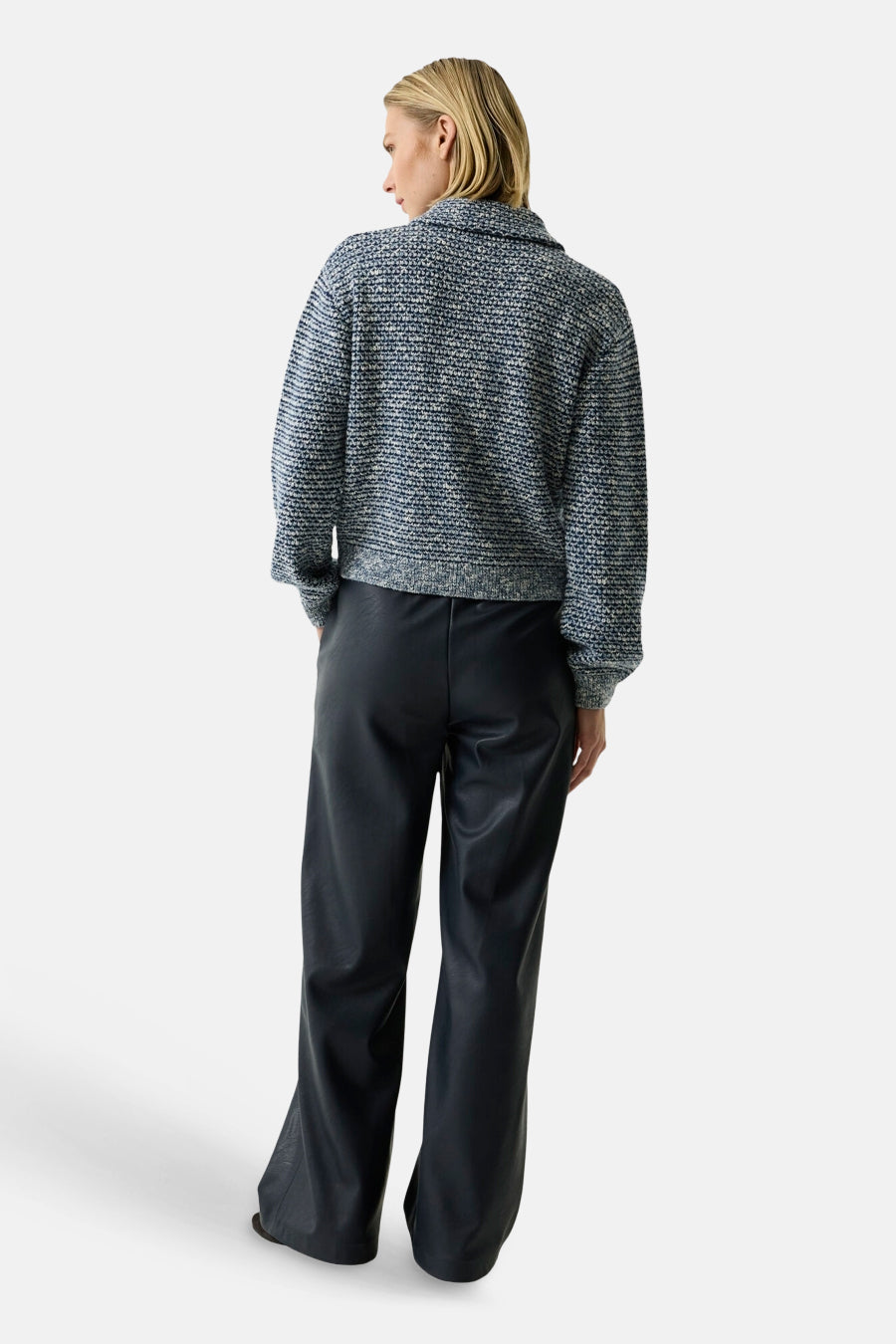 Dames sb seizoensbroek elastic bleu - GARCIA