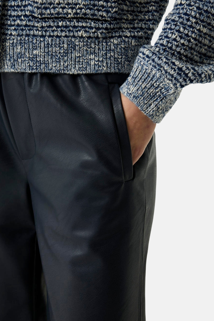Dames sb seizoensbroek elastic bleu - GARCIA