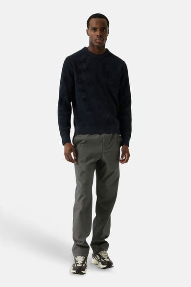 Trui met ronde hals blauw - GARCIA