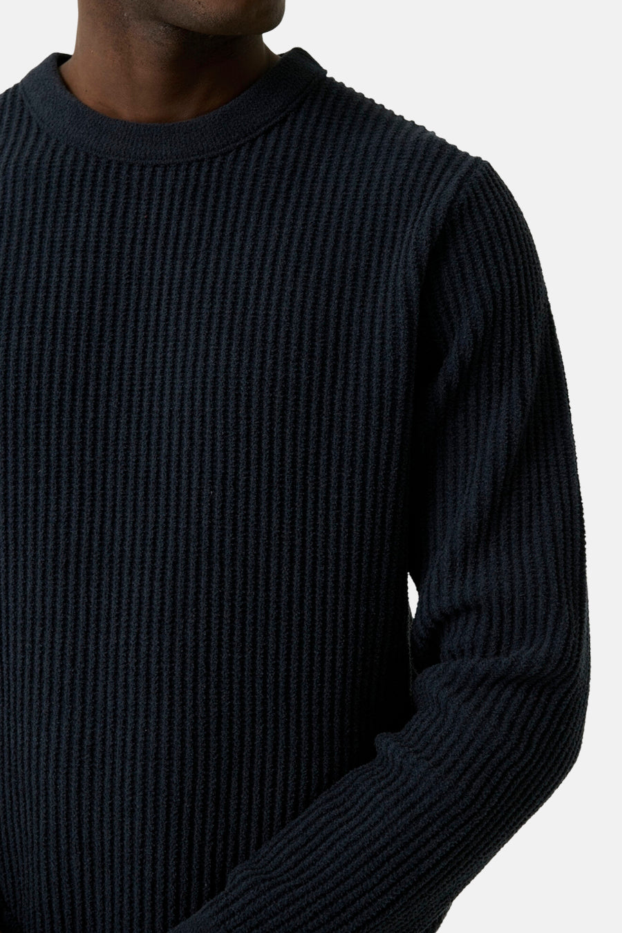 Trui met ronde hals blauw - GARCIA
