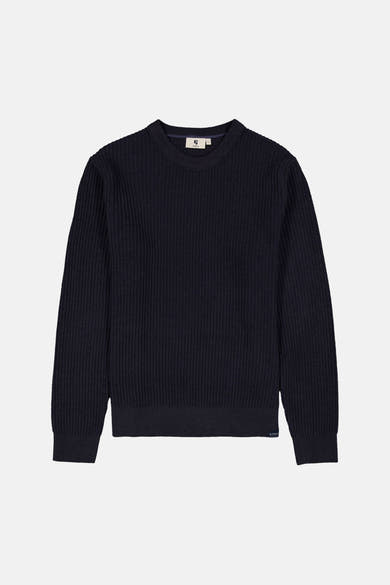 Trui met ronde hals blauw - GARCIA