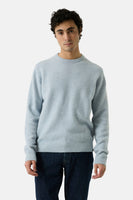Pull col rond bleu - GARCIA