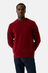 Trui met ronde hals rood - GARCIA