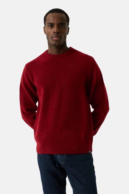 Trui met ronde hals rood - GARCIA