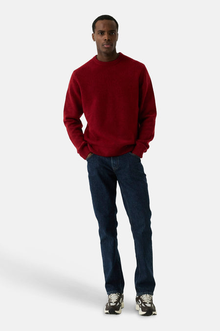 Trui met ronde hals rood - GARCIA