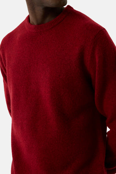 Trui met ronde hals rood - GARCIA