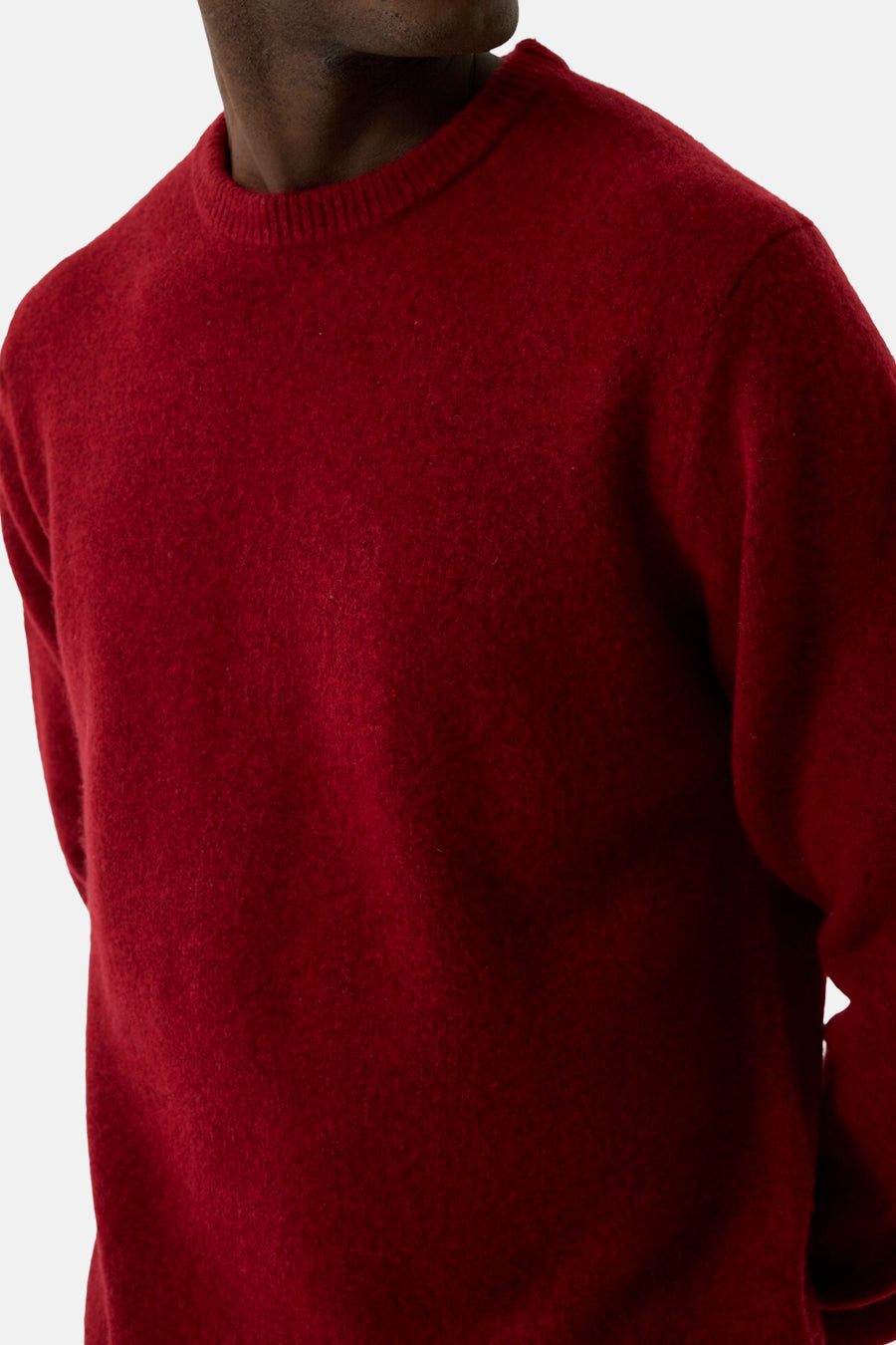 Trui met ronde hals rood - GARCIA