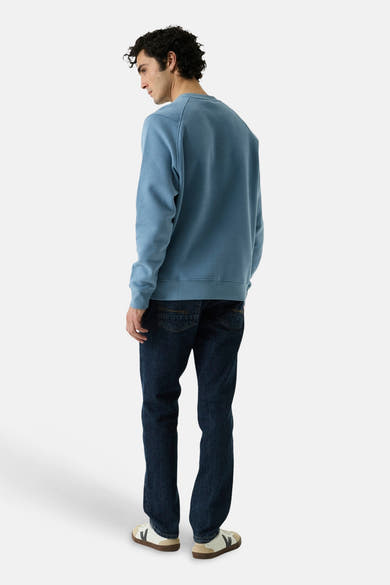 Sweater met ronde hals blauw - GARCIA