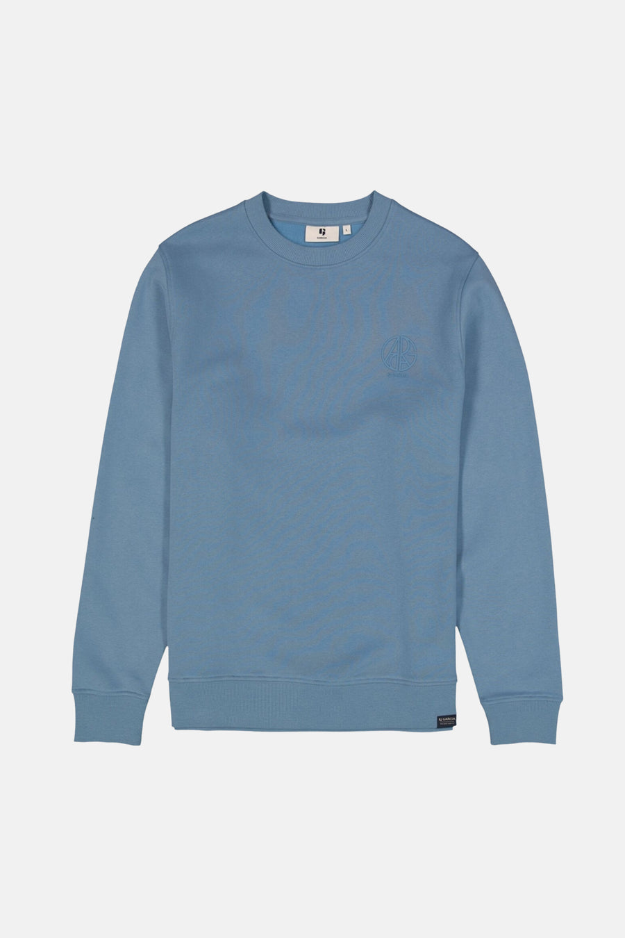 Sweater met ronde hals blauw - GARCIA