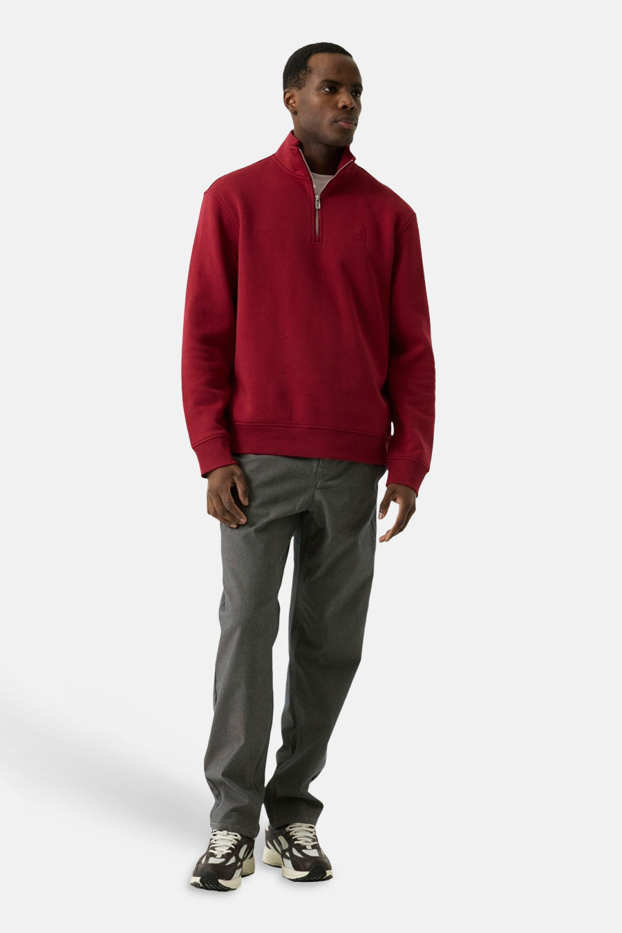 Sweater met kap rood - GARCIA