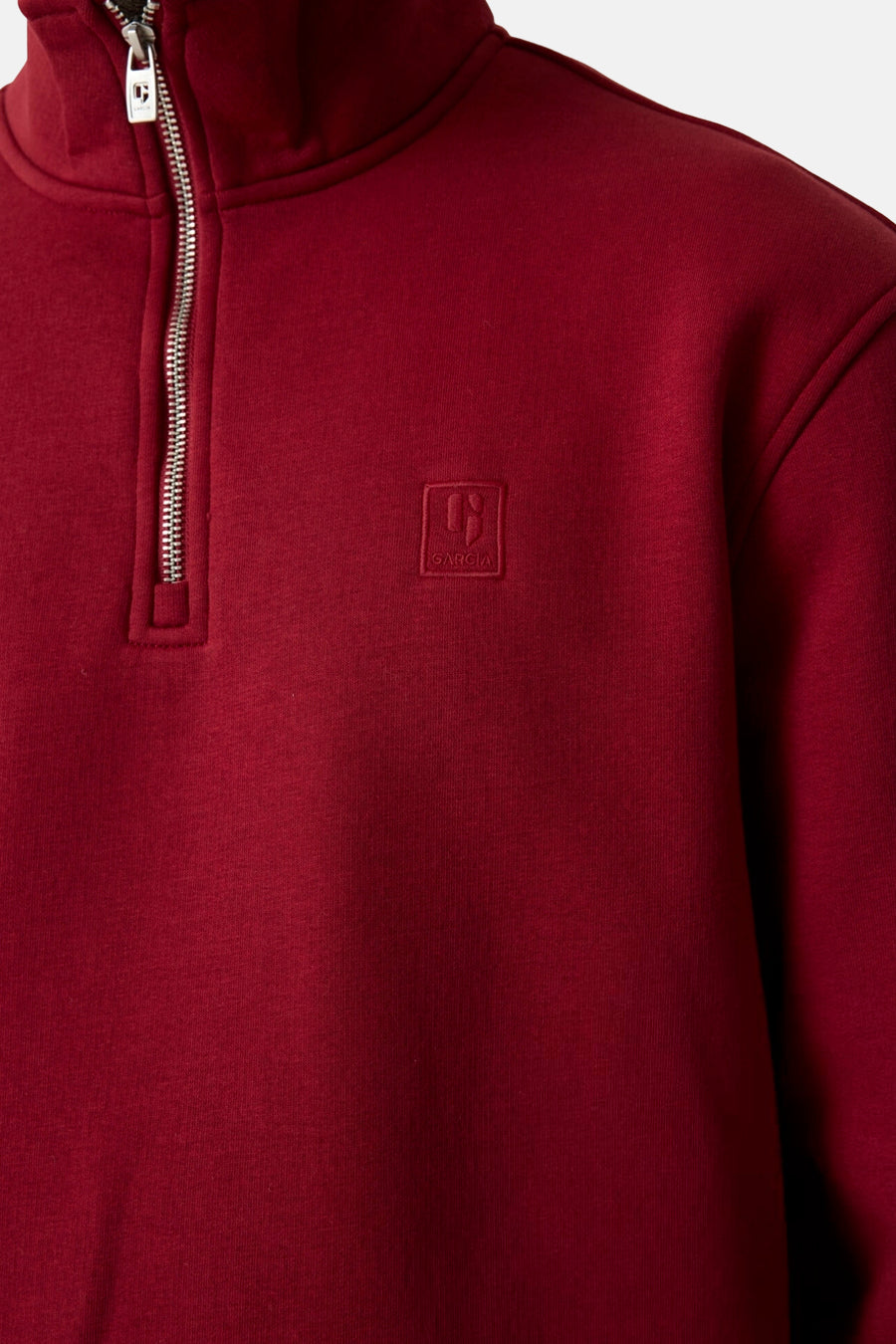 Sweater met kap rood - GARCIA