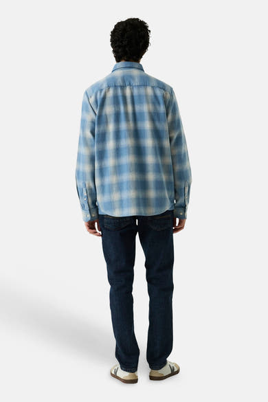 Hemd (lange mouwen) blauw - GARCIA