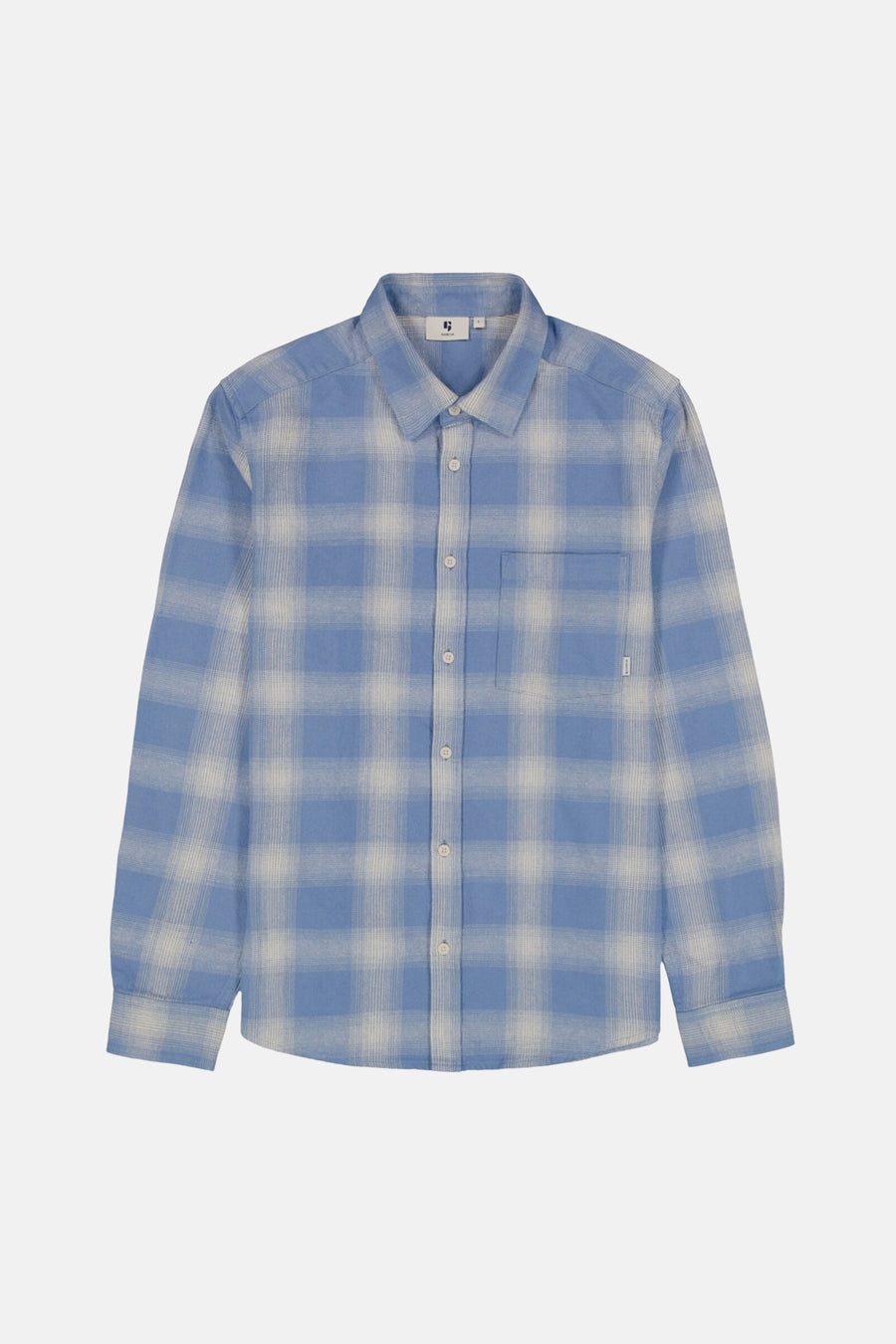 Hemd (lange mouwen) blauw - GARCIA