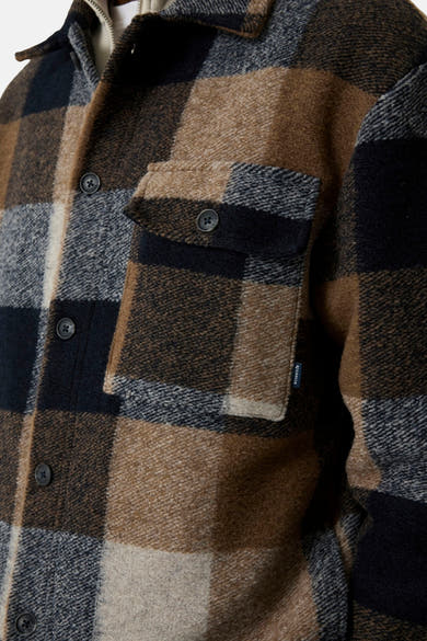 Heren tops jas overshirt ocre - GARCIA