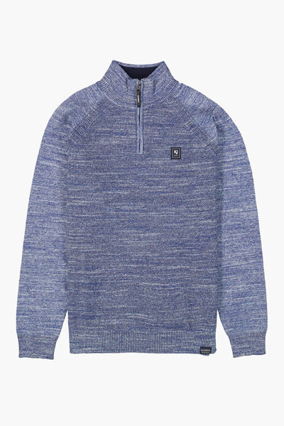 Pull col roulé Bleu - GARCIA
