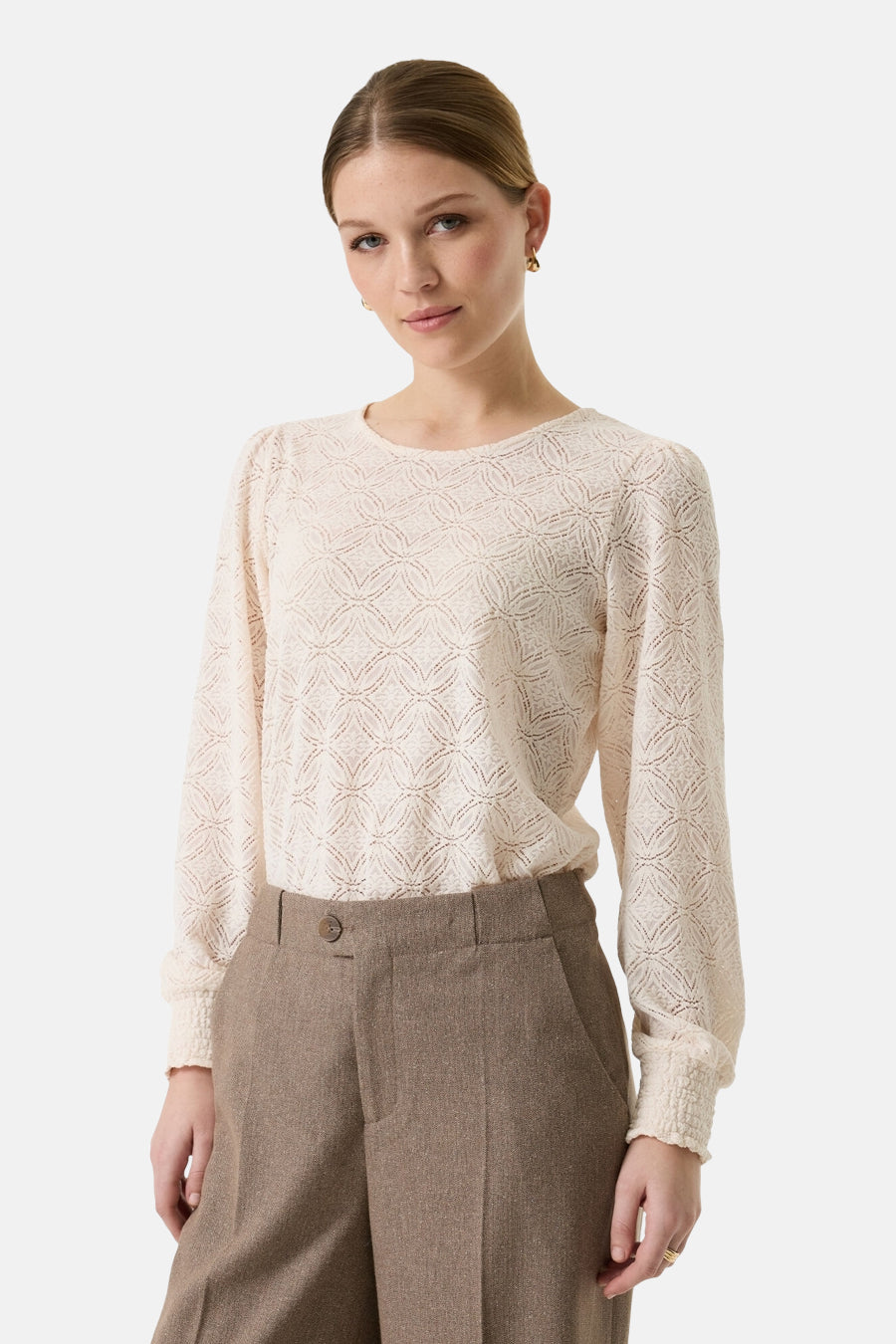 T-shirt (lange mouwen) ecru - GARCIA