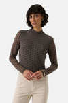 T-shirt (manches longues) taupe - GARCIA