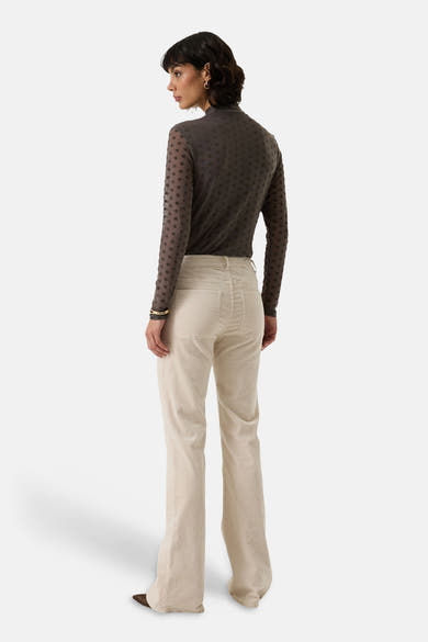 T-shirt (manches longues) taupe - GARCIA