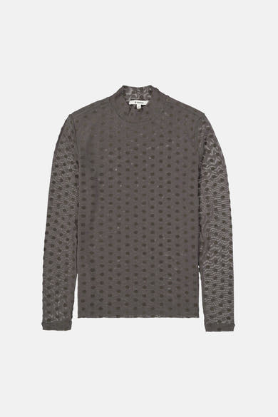 T-shirt (manches longues) taupe - GARCIA