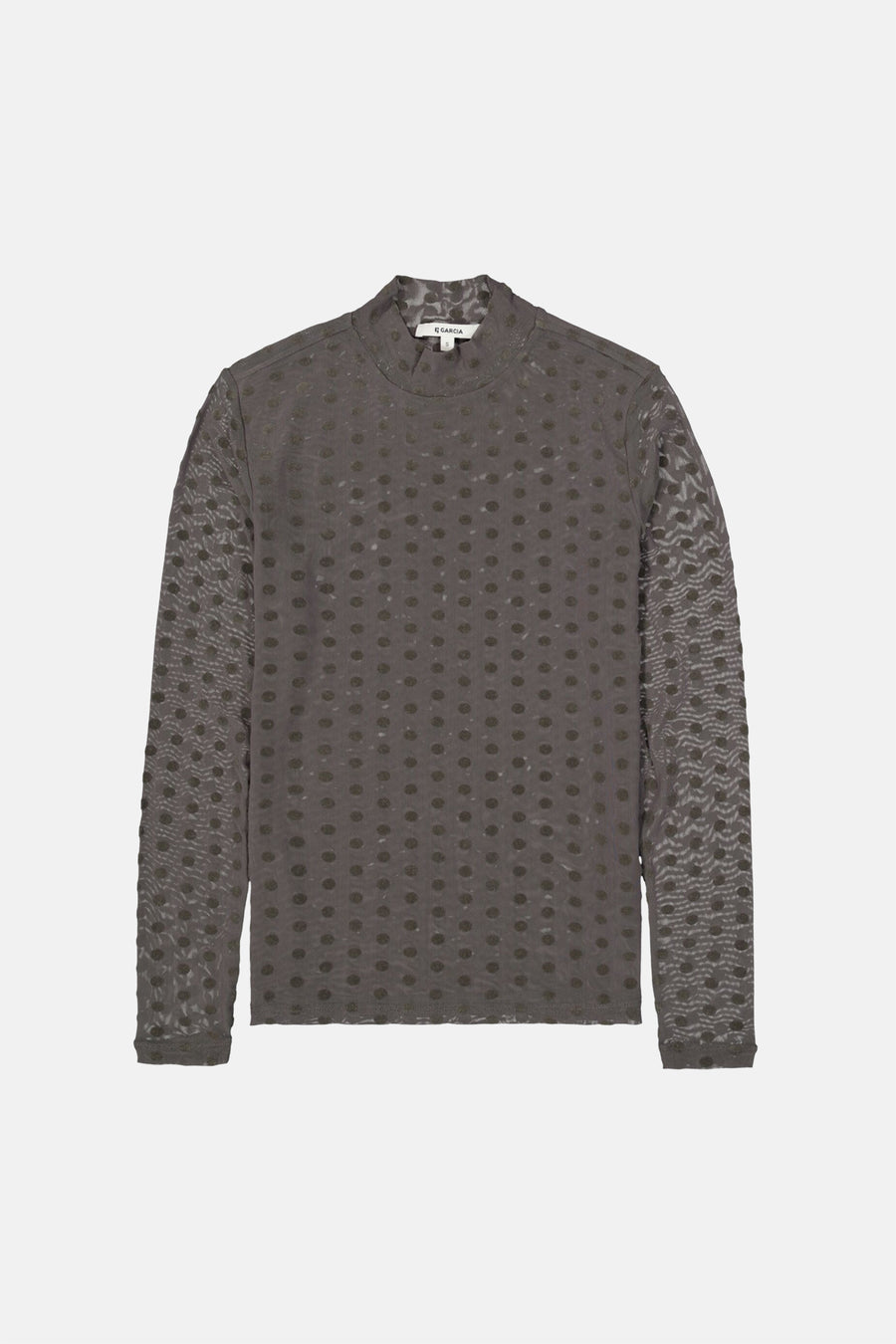 T-shirt (manches longues) taupe - GARCIA