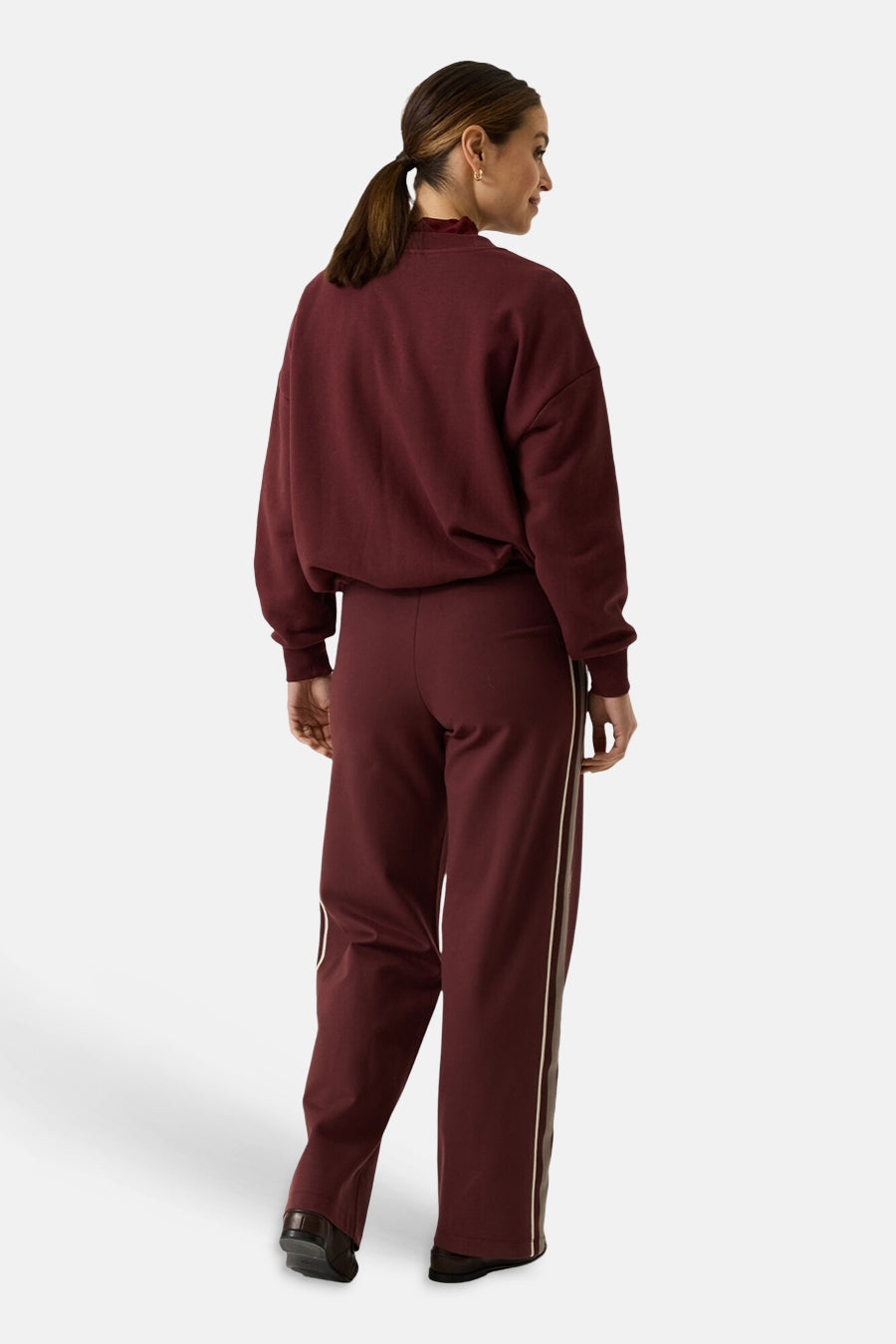 Sweater met ronde hals rood - GARCIA