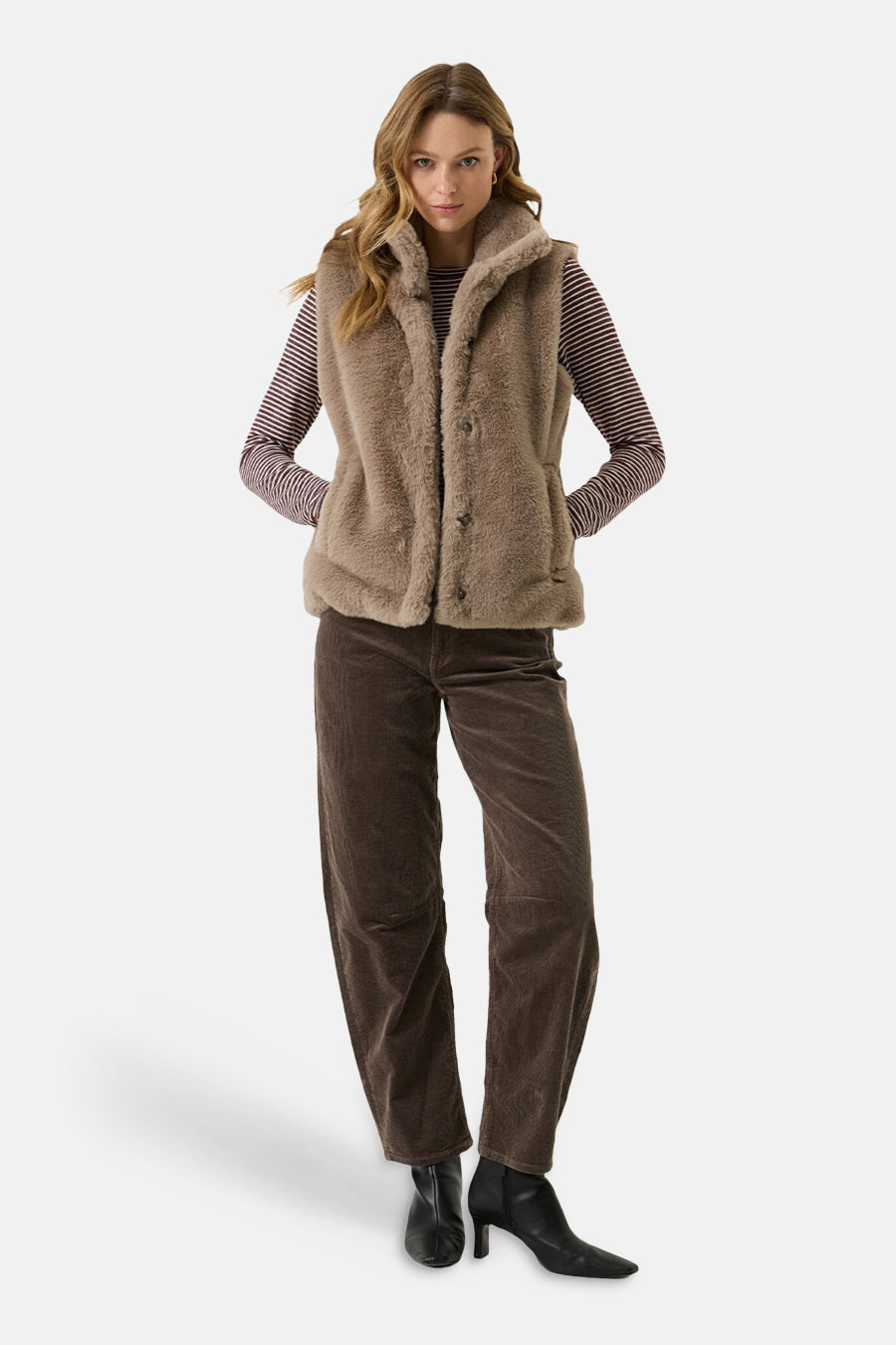 Bodywarmer taupe - GARCIA