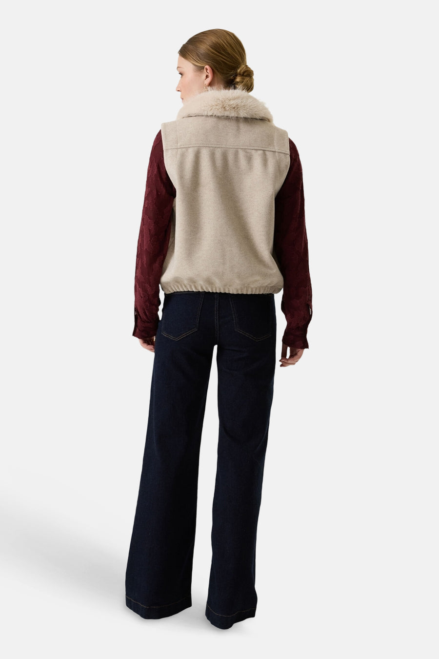 Bodywarmer ecru - GARCIA