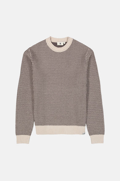 Trui met ronde hals beige - GARCIA